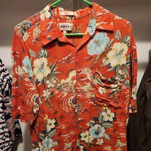 Vintage Hawaiian Button Down Shirt